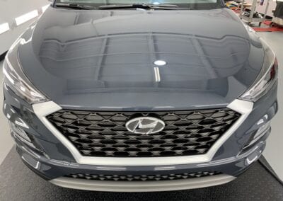 Photo of a New Car Preparation of a 2021 Hyundai Tucson