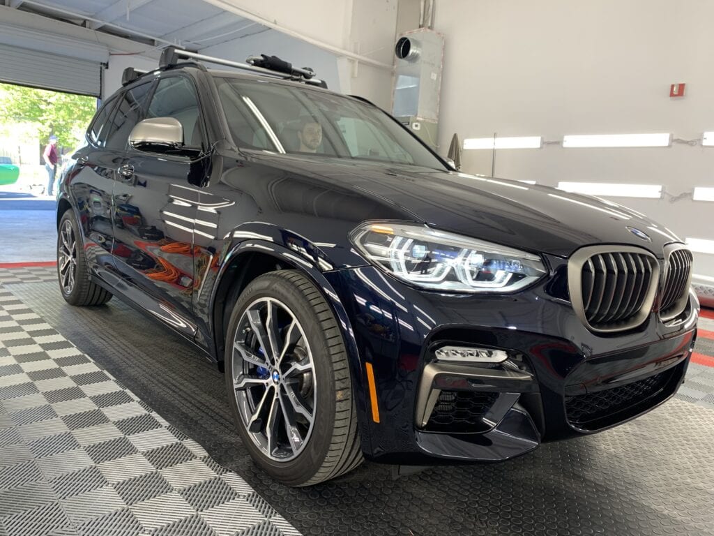 Photo of a New Car Preparation of a 2020 BMW 3-Series