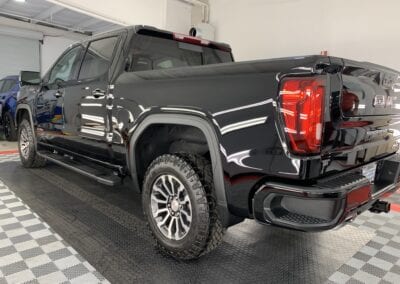 Photo of a New Car Preparation of a 2020 GMC Sierra