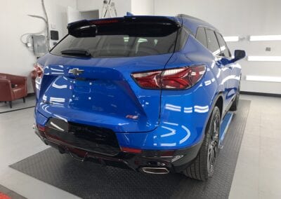 Photo of a New Car Preparation of a 2021 Chevrolet Blazer