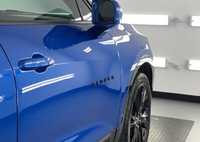 Photo of a New Car Preparation of a 2021 Chevrolet Blazer