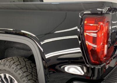 Photo of a New Car Preparation of a 2020 GMC Sierra