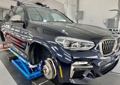 Photo of a New Car Preparation of a 2020 BMW 3-Series