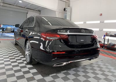 Photo of a New Car Preparation of a 2020 Mercedes E-Class