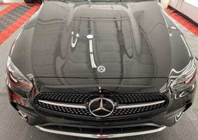 Photo of a New Car Preparation of a 2020 Mercedes E-Class