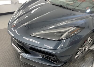 Photo of a New Car Preparation of a 2020 Chevrolet Corvette