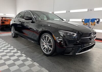 Photo of a New Car Preparation of a 2020 Mercedes E-Class