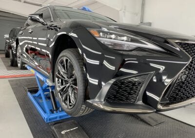 Photo of a New Car Preparation of a 2020 Lexus LS