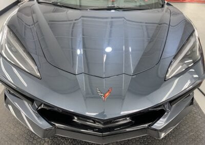 Photo of a New Car Preparation of a 2020 Chevrolet Corvette