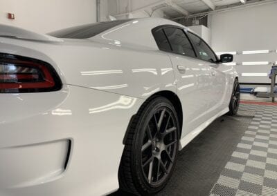 Photo of a New Car Preparation of a 2020 Dodge Challenger