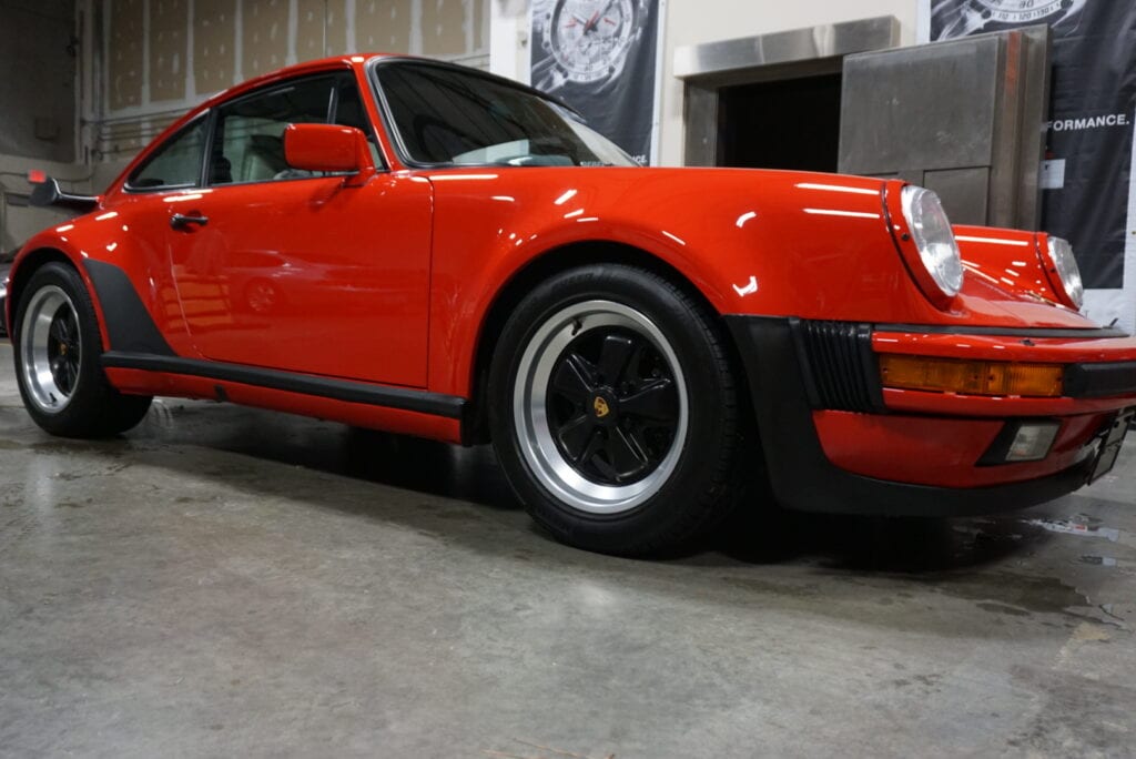 Photo of a Ceramic Coating of a 1989 Porsche 911