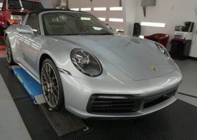 Photo of a New Car Preparation of a 2020 Porsche 911