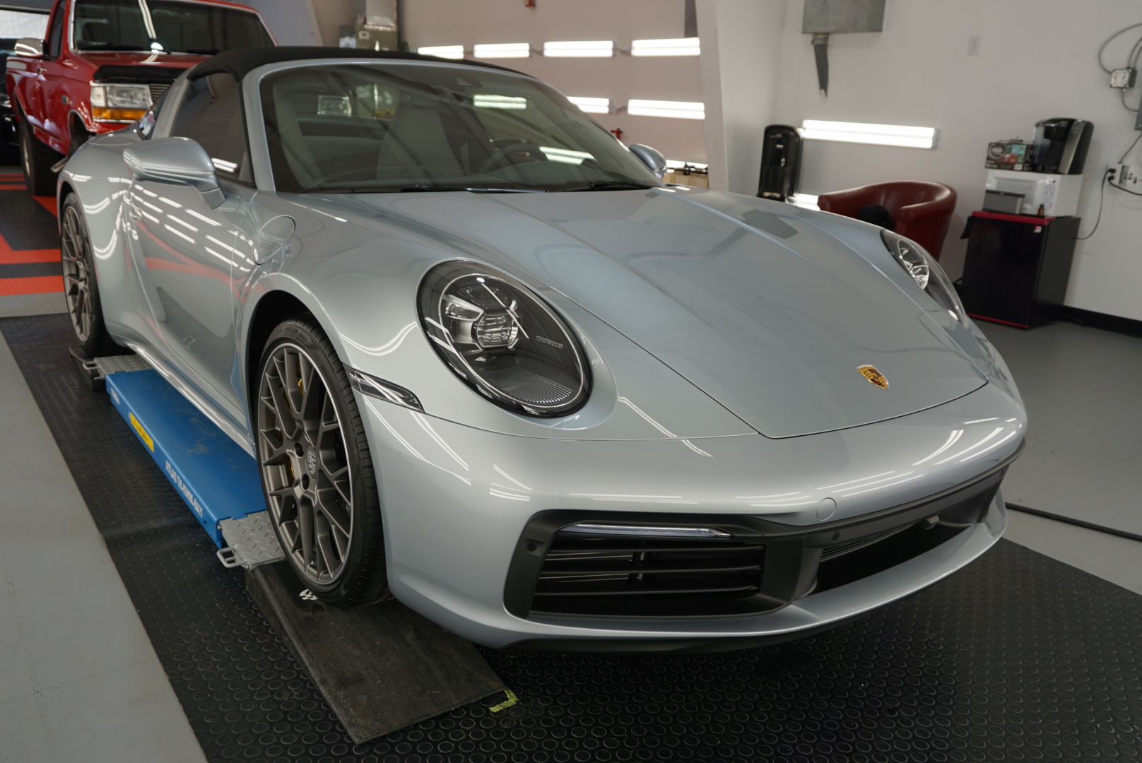 New Car Preparation of a 2020 Porsche 911