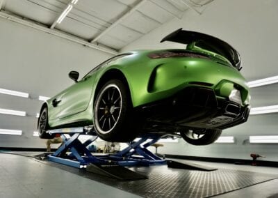 Photo of a New Car Preparation of a 2020 Mercedes AMG GT