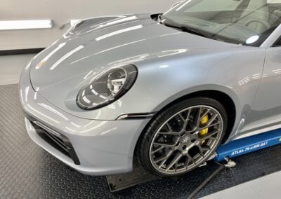 Photo of a New Car Preparation of a 2020 Porsche 911