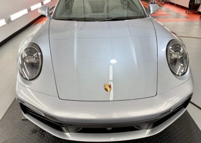 Photo of a New Car Preparation of a 2020 Porsche 911