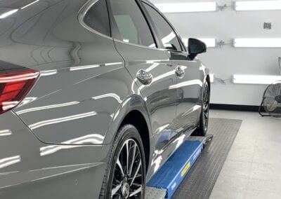 Photo of a New Car Preparation of a 2021 Hyundai Sonata