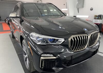 Photo of a New Car Preparation of a 2021 BMW 5-Series M5