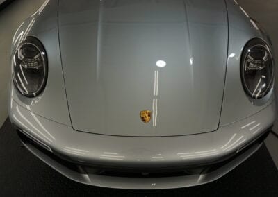 Photo of a New Car Preparation of a 2020 Porsche 911