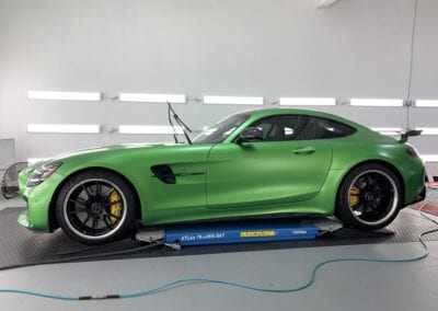 Photo of a New Car Preparation of a 2020 Mercedes AMG GT