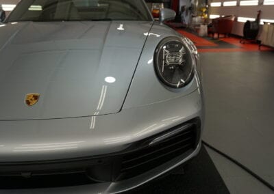 Photo of a New Car Preparation of a 2020 Porsche 911