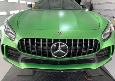 Photo of a New Car Preparation of a 2020 Mercedes AMG GT