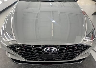 Photo of a New Car Preparation of a 2021 Hyundai Sonata