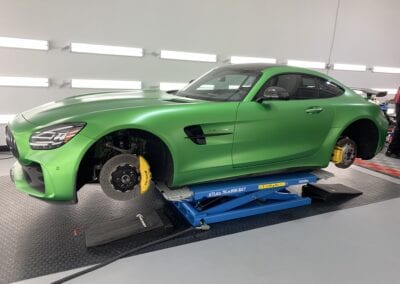 Photo of a New Car Preparation of a 2020 Mercedes AMG GT