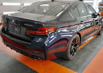 Photo of a New Car Preparation of a 2021 BMW 5-Series M5