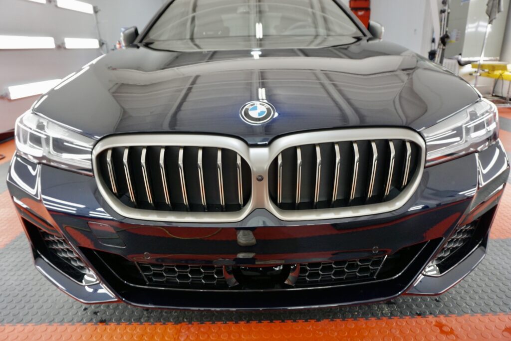 Photo of a New Car Preparation of a 2021 BMW 5-Series M5