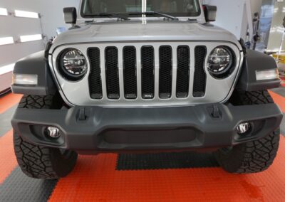 Photo of a New Car Preparation of a 2021 Jeep Wrangler