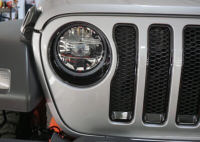 Photo of a New Car Preparation of a 2021 Jeep Wrangler