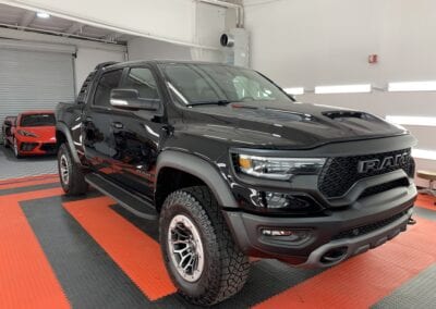 Photo of a New Car Preparation of a 2021 Dodge Ram TRX