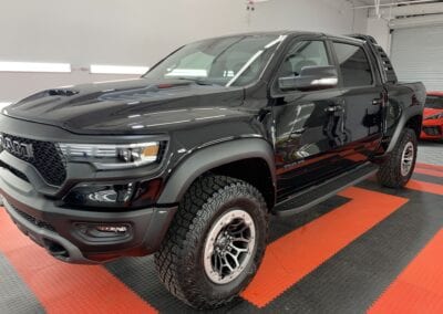 Photo of a New Car Preparation of a 2021 Dodge Ram TRX