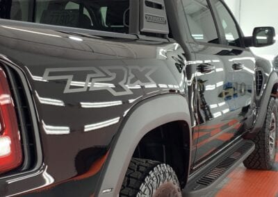 Photo of a New Car Preparation of a 2021 Dodge Ram TRX