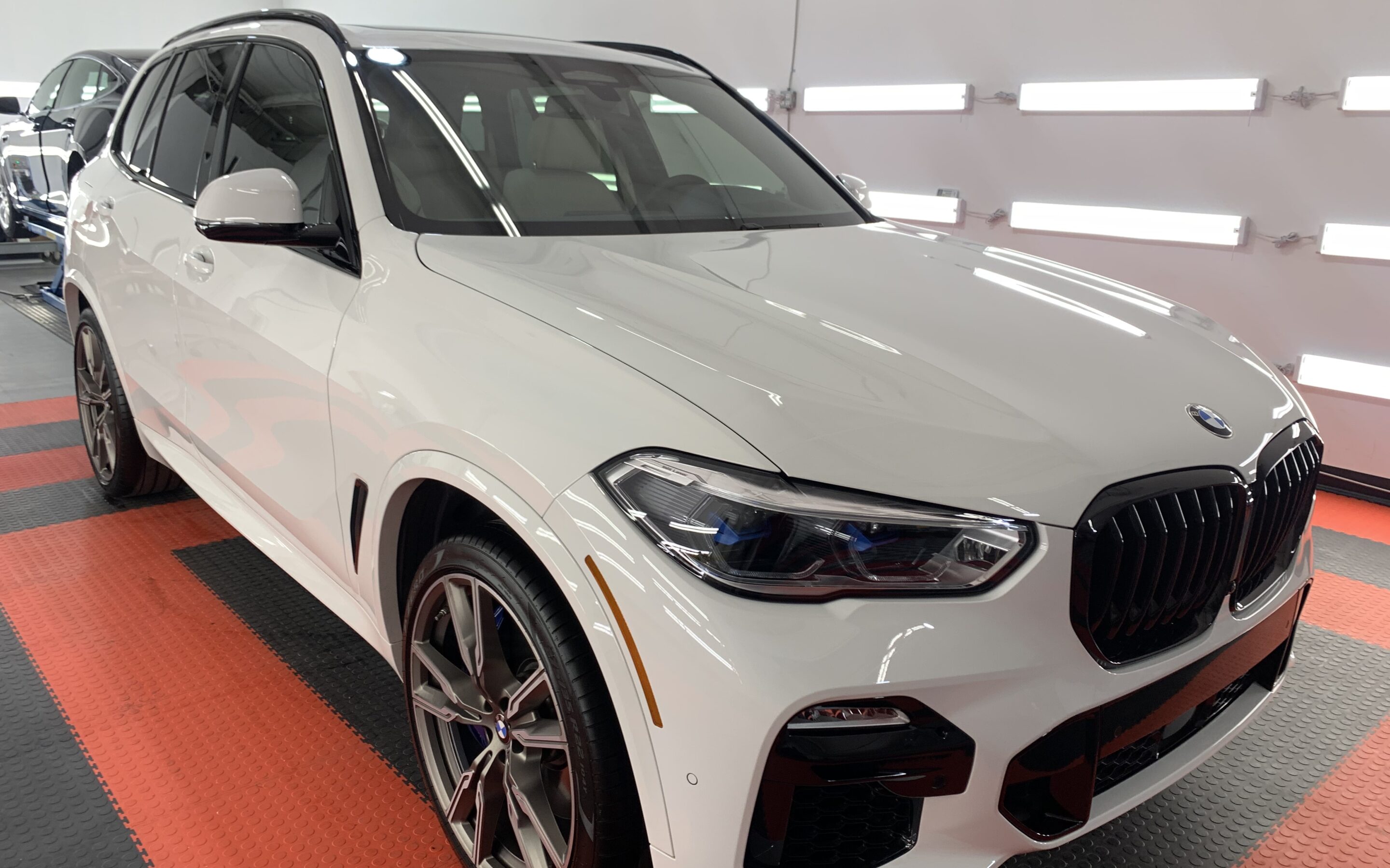 New Car Preparation of a 2021 BMW X5