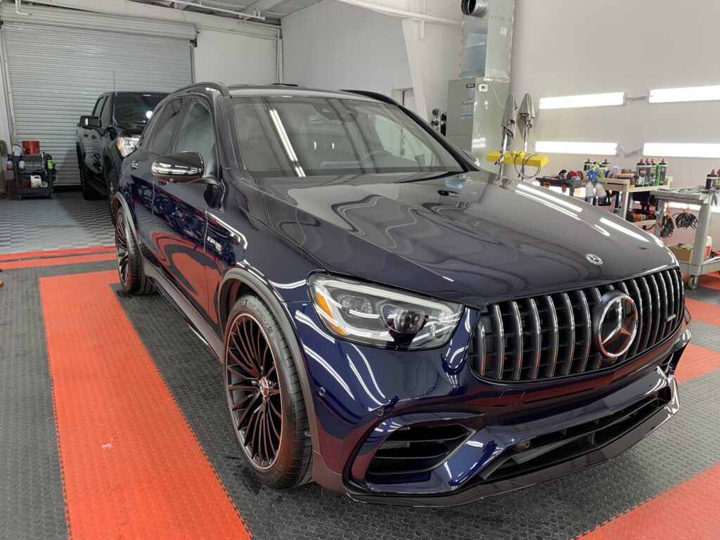 Photo of a Ceramic Coating of a 2021 Mercedes GLC-Class