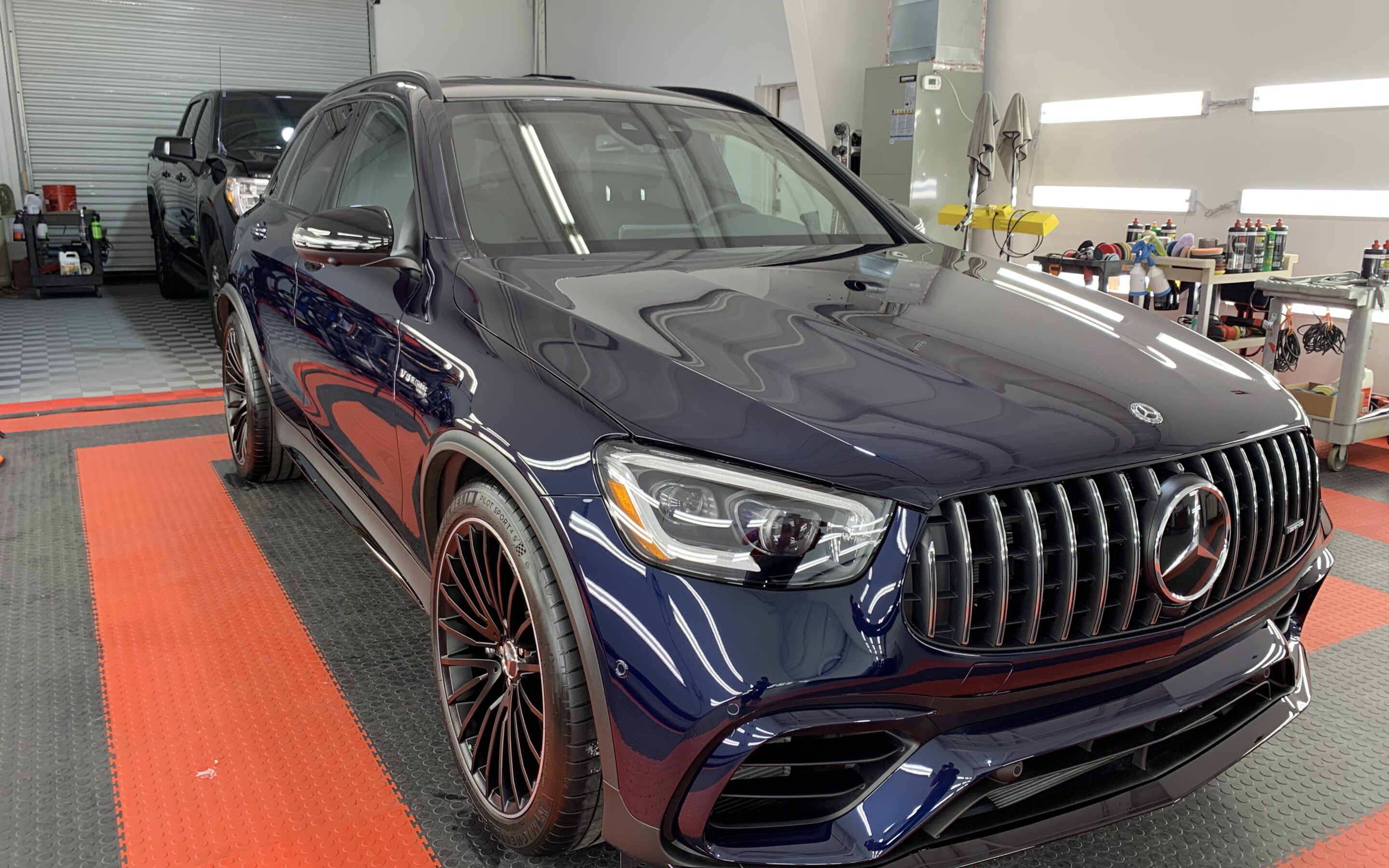 Photo of a Ceramic Coating of a 2021 Mercedes GLC-Class