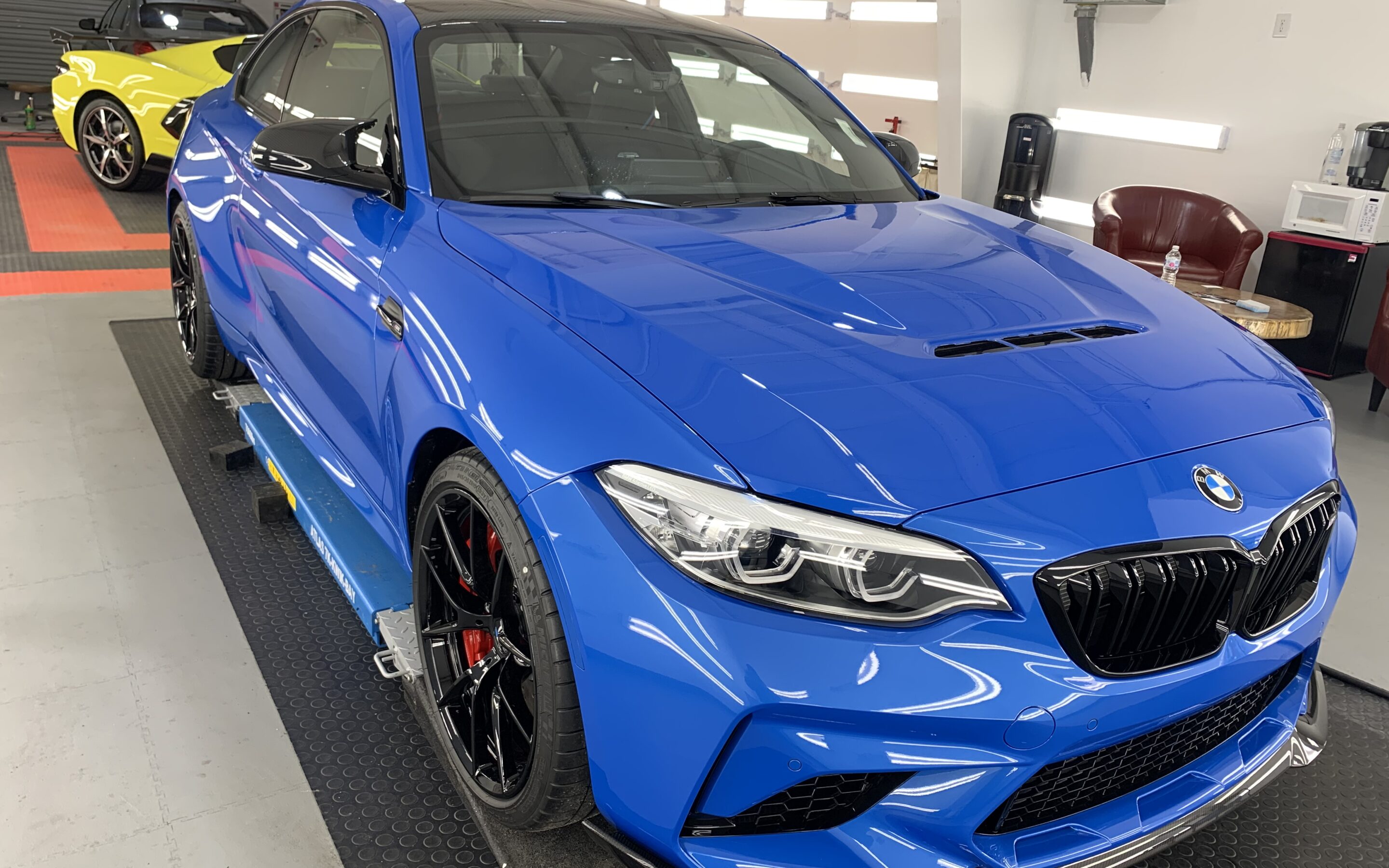 Photo of a New Car Preparation of a 2021 BMW 2-Series M2