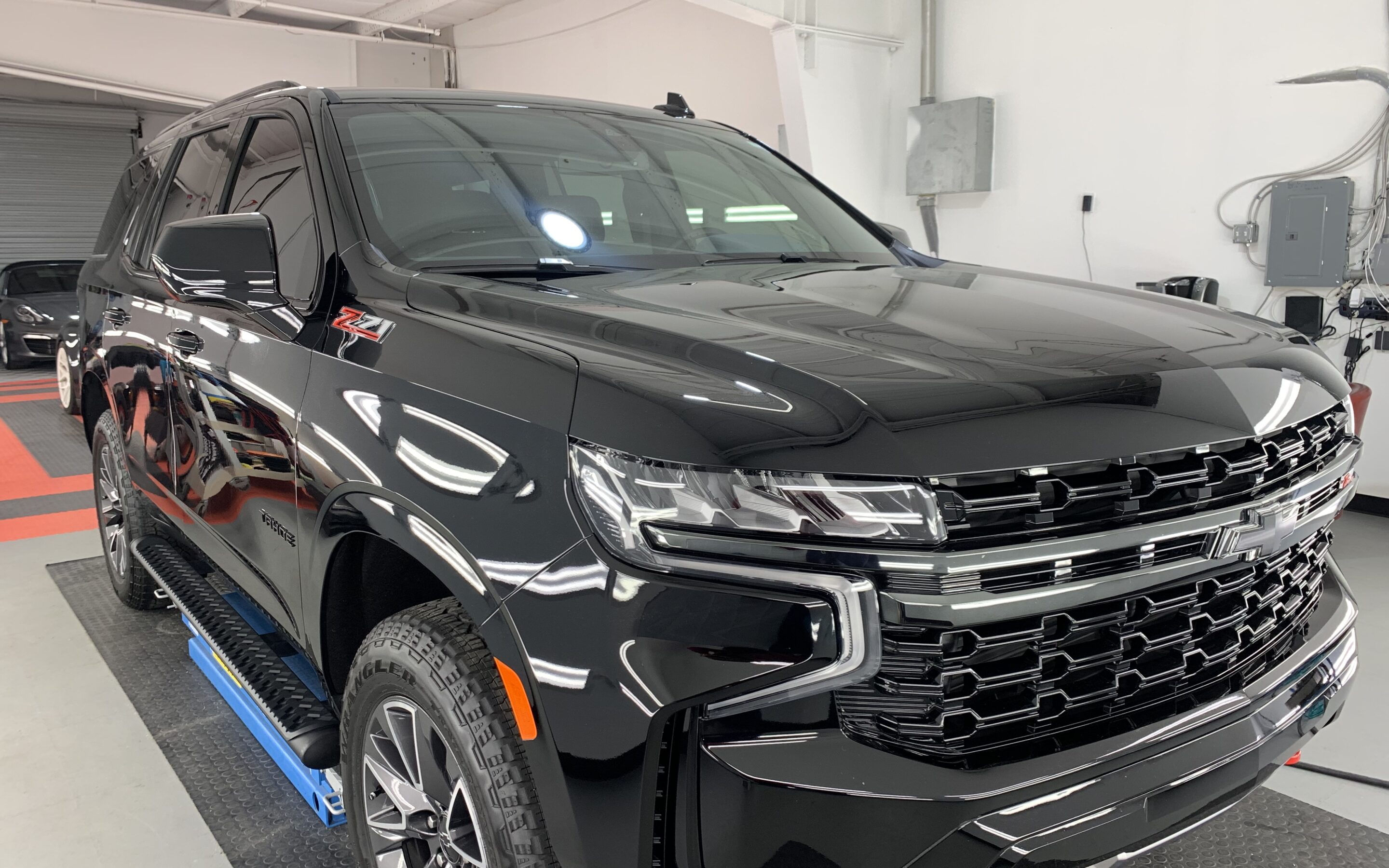 Photo of a New Car Preparation of a 2020 Chevrolet Tahoe