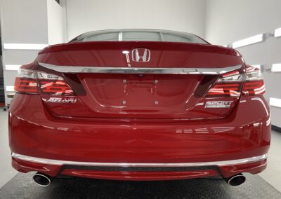 Photo of a Ceramic Coating of a 2017 Honda Accord