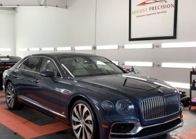 Photo of a New Car Preparation of a 2021 Bentley Flying Spur