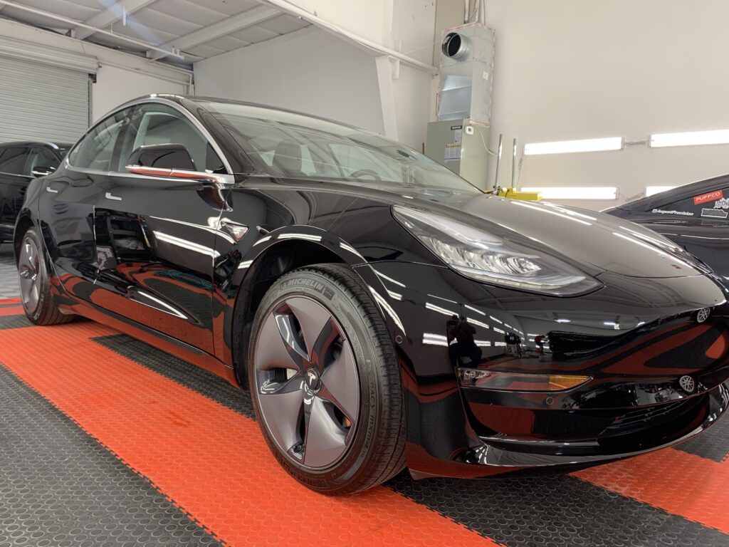 Photo of a Ceramic Coating of a 2019 Tesla Model 3