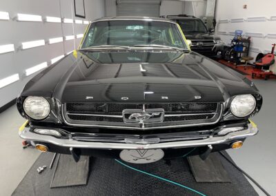 Photo of a Ceramic Coating of a 1965 Ford Mustang