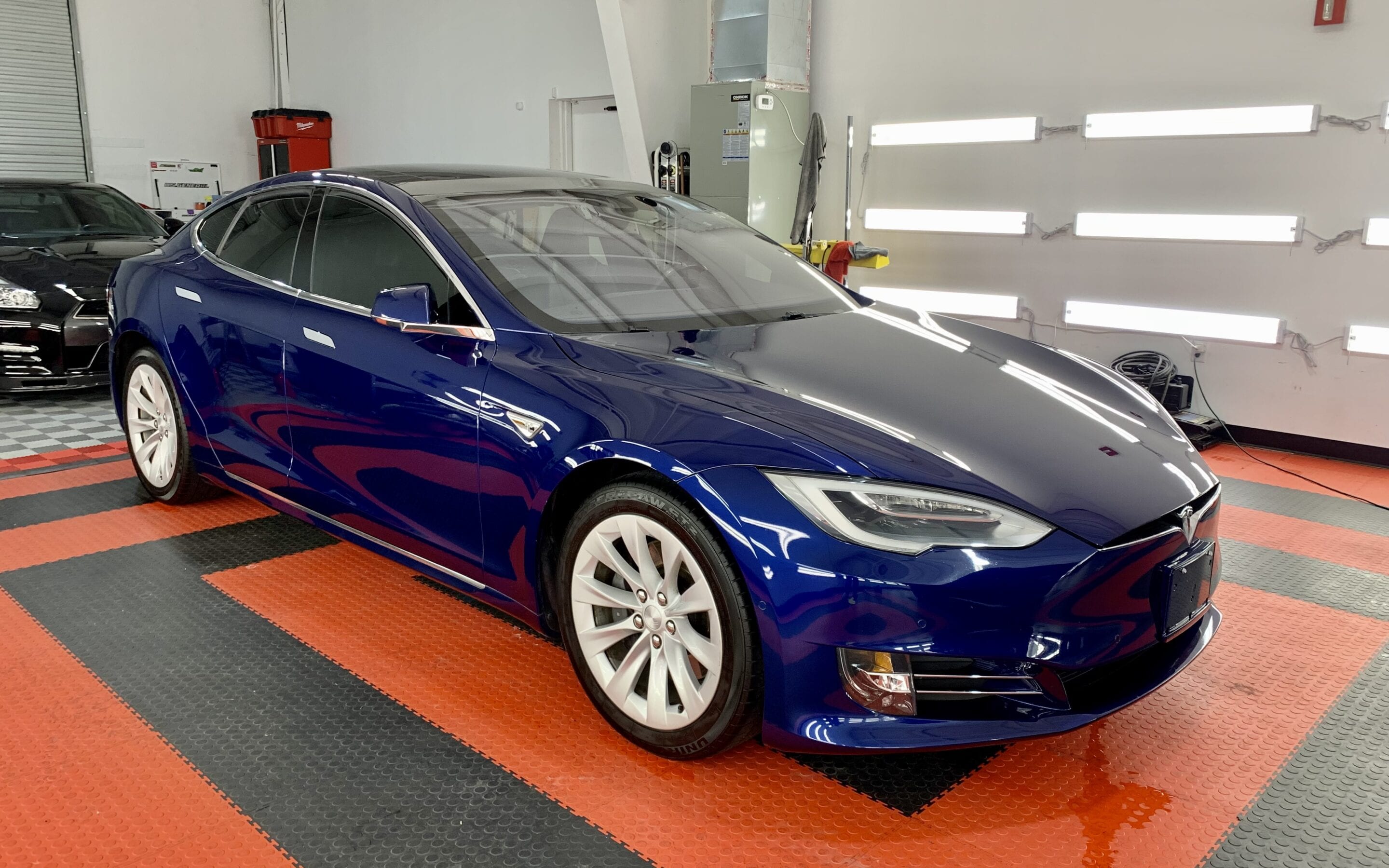 Photo of a Ceramic Coating of a 2018 Tesla Model S