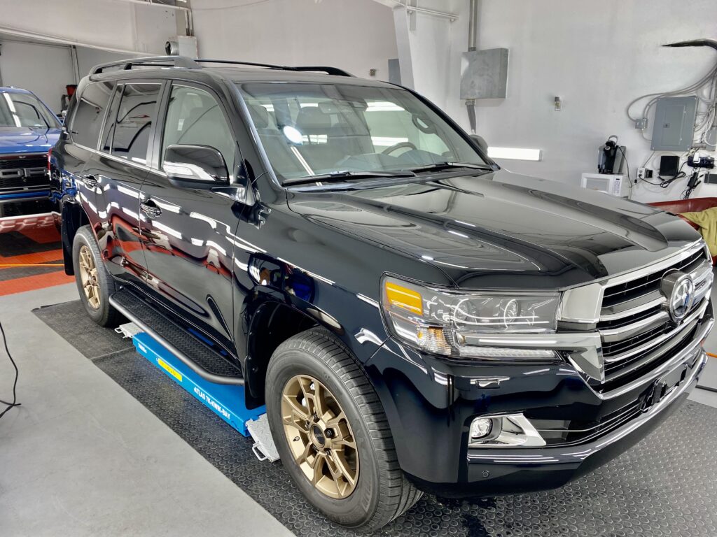 Photo of a New Car Preparation of a 2021 Toyota Land Cruiser