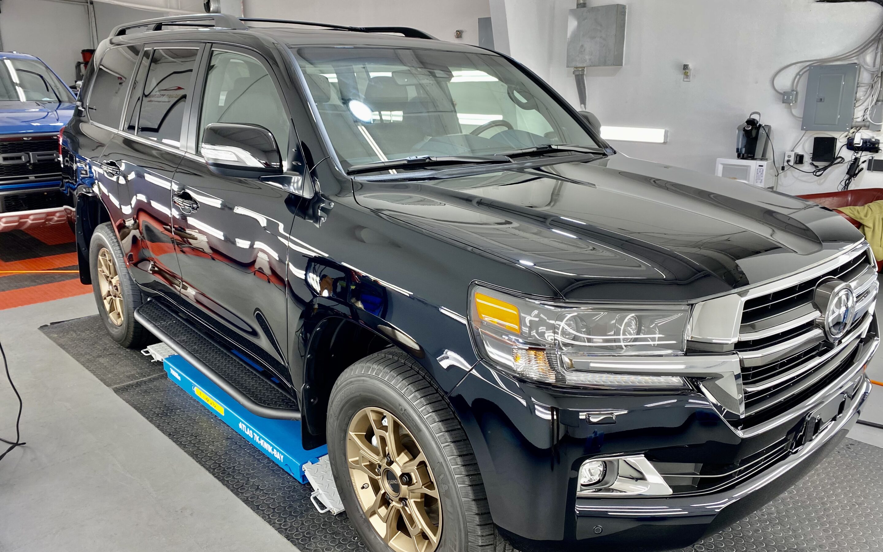 Photo of a New Car Preparation of a 2021 Toyota Land Cruiser