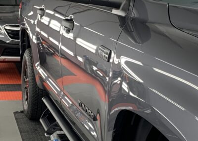 Photo of a New Car Preparation of a 2021 Toyota Tundra