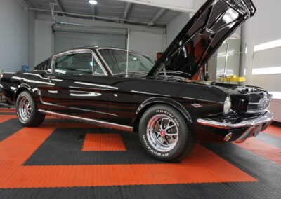 Photo of a Ceramic Coating of a 1965 Ford Mustang