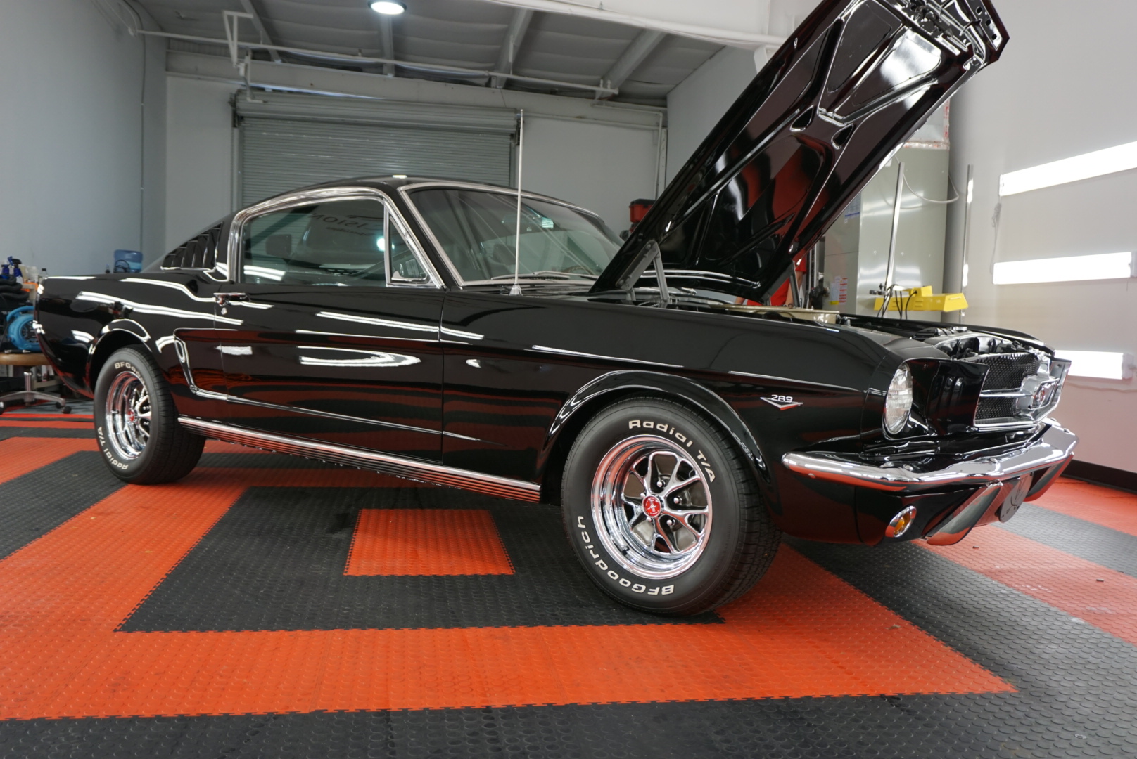 Photo of a Ceramic Coating of a 1965 Ford Mustang